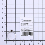 Кольцо из Серебра 925 Приволжский ювелир арт. 251104-FA11GR26, Родирование.