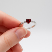 Кольцо из Серебра 925 Приволжский ювелир арт. 251104-FA11GR26, Родирование.