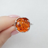 Кольцо из Серебра 925 Приволжский ювелир арт. 251208-YN, Родирование.