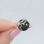 Кольцо из Серебра 925 Приволжский ювелир арт. 251234-GM, Родирование.