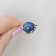 Кольцо из Серебра 925 Приволжский ювелир арт. 251234-KR15, Родирование.