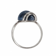 Кольцо из Серебра 925 Приволжский ювелир арт. 251234-KR15, Родирование.