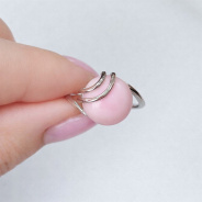 Кольцо из Серебра 925 Приволжский ювелир арт. 251234-KR46, Родирование.