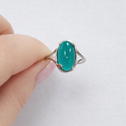 Кольцо из Серебра 925 Приволжский ювелир арт. 251243-AG22, Родирование.