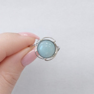 Кольцо из Серебра 925 Приволжский ювелир арт. 251268-AQ, Родирование.