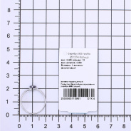 Кольцо из Серебра 925 Приволжский ювелир арт. 251374-FA67, Родирование.