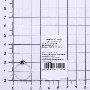 Кольцо из Серебра 925 Приволжский ювелир арт. 251375-FA73, Родирование.