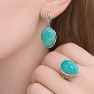 Кольцо из Серебра 925 Приволжский ювелир арт. 251457-AZ, Родирование.