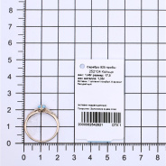 Кольцо из Серебра 925 Приволжский ювелир арт. 252104-FA11FA15, Золочение в два слоя.