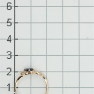 Кольцо из Серебра 925 Приволжский ювелир арт. 252303-FA11NK59, Золочение в два слоя.