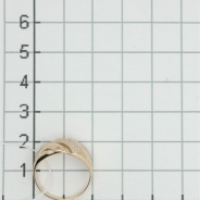 Кольцо из Серебра 925 Приволжский ювелир арт. 252404-FA11, Золочение в два слоя.