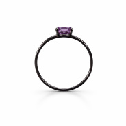 Кольцо из Серебра 925 Приволжский ювелир арт. 254375-AM56, чёрный оксид.