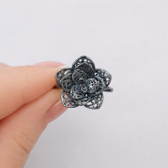 Кольцо из Серебра 925 Приволжский ювелир арт. 254452, чёрный оксид.