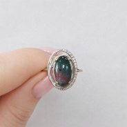 Кольцо из Серебра 925 Приволжский ювелир арт. 261014-BAFA11, Родирование.