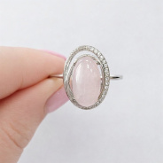 Кольцо из Серебра 925 Приволжский ювелир арт. 261014-FA11RQ, Родирование.