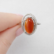 Кольцо из Серебра 925 Приволжский ювелир арт. 261014-FA11SR, Родирование.