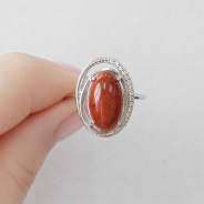 Кольцо из Серебра 925 Приволжский ювелир арт. 261014-FA11YS, Родирование.