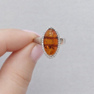 Кольцо из Серебра 925 Приволжский ювелир арт. 261027-FA11YN, Родирование.