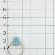 Кольцо из Серебра 925 Приволжский ювелир арт. 261328-AQ, Родирование.