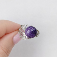 Кольцо из Серебра 925 Приволжский ювелир арт. 261388-CHFA11, Родирование.