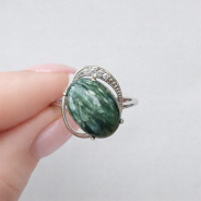 Кольцо из Серебра 925 Приволжский ювелир арт. 261429-FA11KL, Родирование.