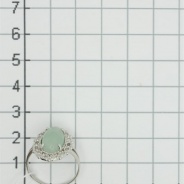 Кольцо из Серебра 925 Приволжский ювелир арт. 261463-NF, Родирование.