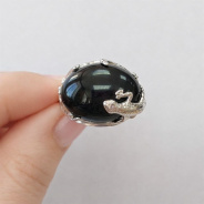 Кольцо из Серебра 925 Приволжский ювелир арт. 261489-AG73, Родирование.