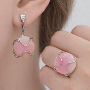 Кольцо из Серебра 925 Приволжский ювелир арт. 261506-KR46, Родирование.