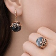 Кольцо из Серебра 925 Приволжский ювелир арт. 262039-BA, Золочение в два слоя.