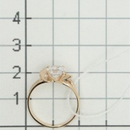 Кольцо из Серебра 925 Приволжский ювелир арт. 262262-FA11, Золочение в два слоя.