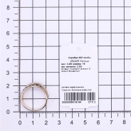Кольцо из Серебра 925 Приволжский ювелир арт. 262425-FA11FA22, Золочение в два слоя.