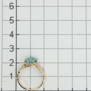 Кольцо из Серебра 925 Приволжский ювелир арт. 262702-FA11KV01, Золочение в два слоя.