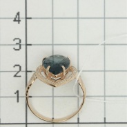 Кольцо из Серебра 925 Приволжский ювелир арт. 262730-FA11FA77, Золочение в два слоя.