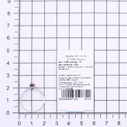 Кольцо из Серебра 925 Приволжский ювелир арт. 271246-FA11FA49, Родирование.