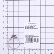 Кольцо из Серебра 925 Приволжский ювелир арт. 271799-FA04, Родирование.