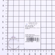 Кольцо из Серебра 925 Приволжский ювелир арт. 271803-FA11FA46, Родирование.
