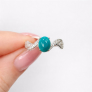 Кольцо из Серебра 925 Приволжский ювелир арт. 271818-FA11HK, Родирование.