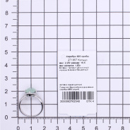 Кольцо из Серебра 925 Приволжский ювелир арт. 271857-FA11FA35, Родирование.