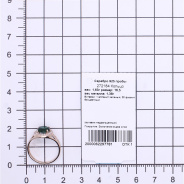 Кольцо из Серебра 925 Приволжский ювелир арт. 272184-FA11FA22, Золочение в два слоя.