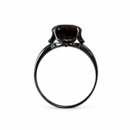 Кольцо из Серебра 925 Приволжский ювелир арт. 274799-RT, чёрный оксид.