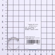 Кольцо из Серебра 925 Приволжский ювелир арт. 281487-FA39, Родирование.