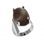 Кольцо из Серебра 925 Приволжский ювелир арт. 281660-YS, Родирование.