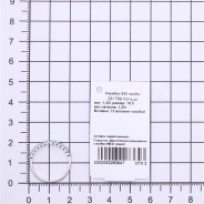 Кольцо из Серебра 925 Приволжский ювелир арт. 281769-FA15, Родирование.