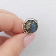 Кольцо из Серебра 925 Приволжский ювелир арт. 281830-LB, Родирование.