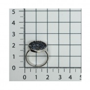 Кольцо из Серебра 925 Приволжский ювелир арт. 291023-KT80, Родирование.
