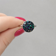 Кольцо из Серебра 925 Приволжский ювелир арт. 291854-KT, Родирование.