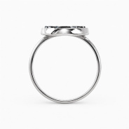 Кольцо из Серебра 925 Приволжский ювелир арт. 291854-KT, Родирование.
