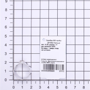 Кольцо из Серебра 925 Приволжский ювелир арт. 291902-KV58, Родирование.