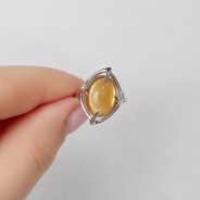 Кольцо из Серебра 925 Приволжский ювелир арт. 291903-CT20, Родирование.