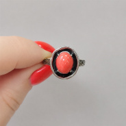 Кольцо из Серебра 925 Приволжский ювелир арт. 293639-KR42, Оксид.